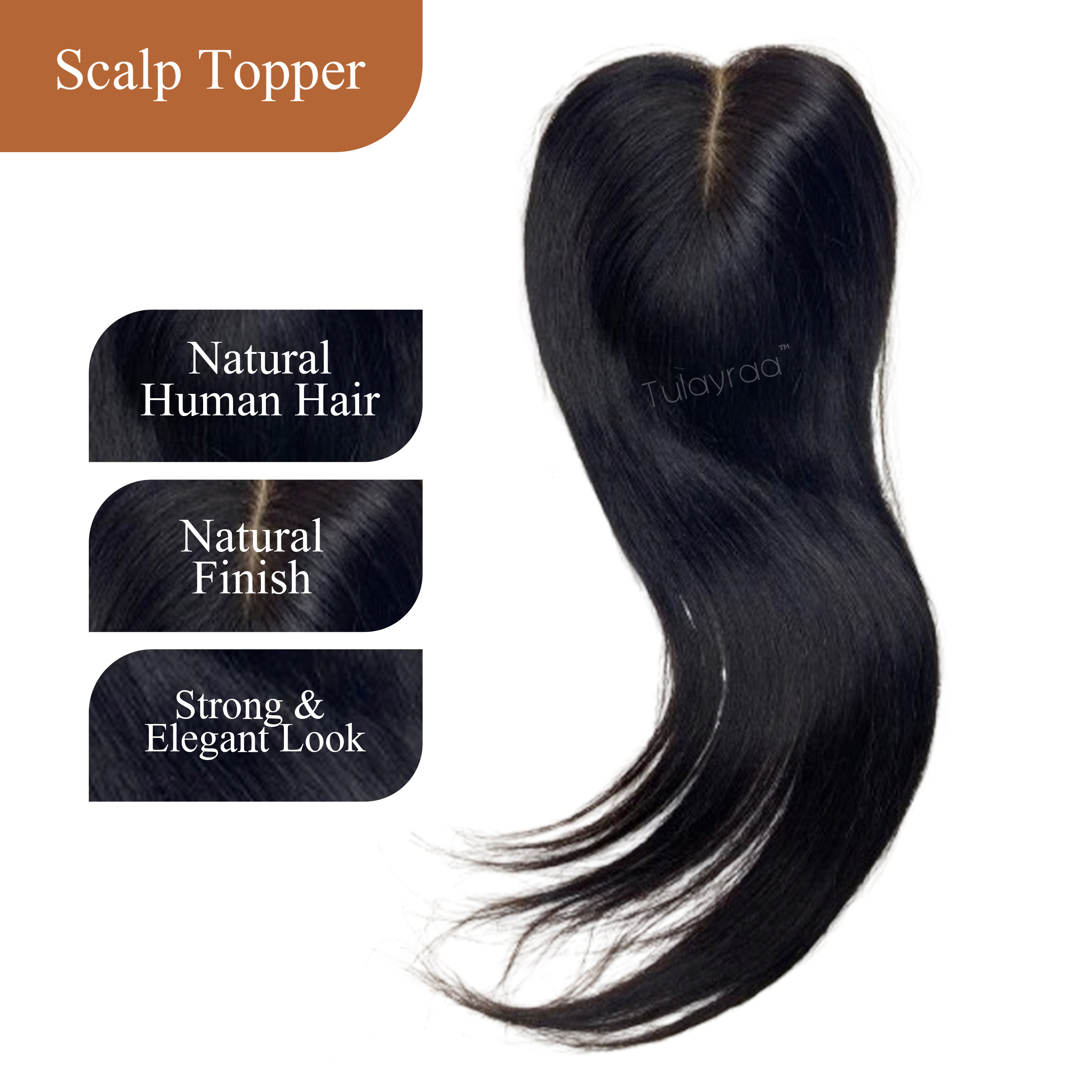 3x5 Scalp Topper
